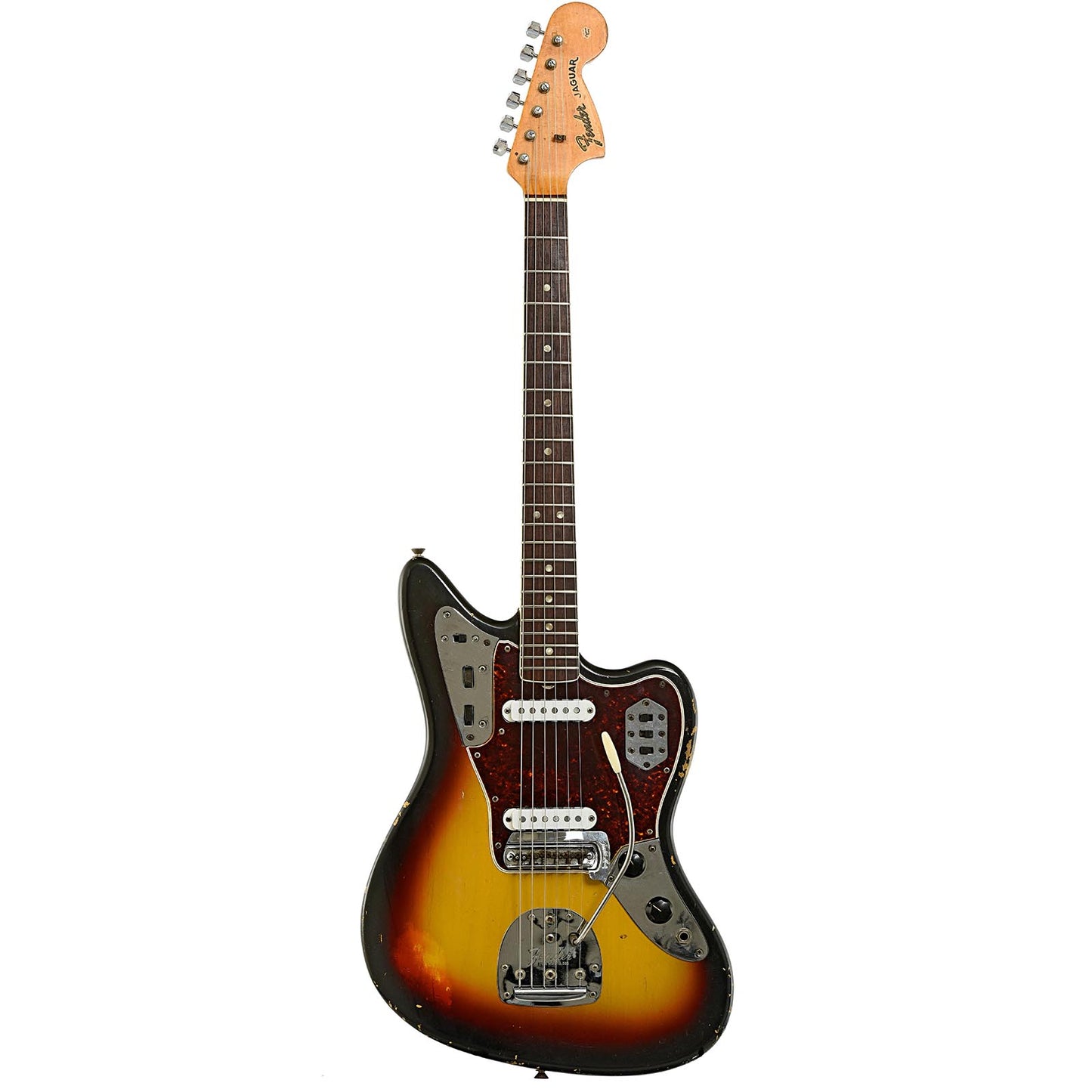 Full front of Fender Jaguar Electric Guitar
