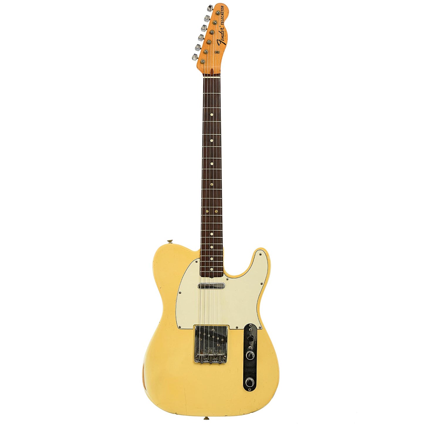 Full front of Fender Telecaster Electric Guitar