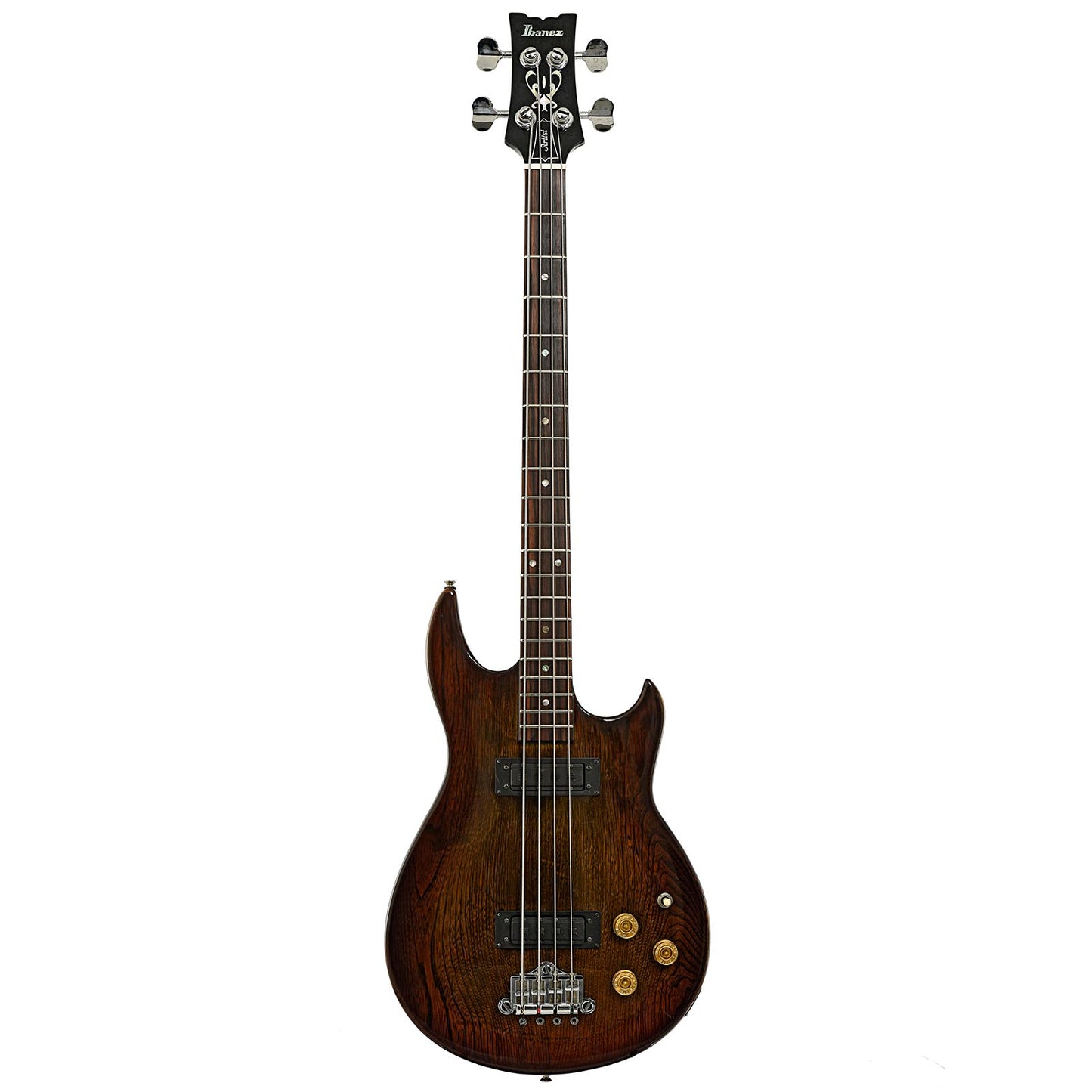 Full front of Ibanez Artist 2626B Electric Bass