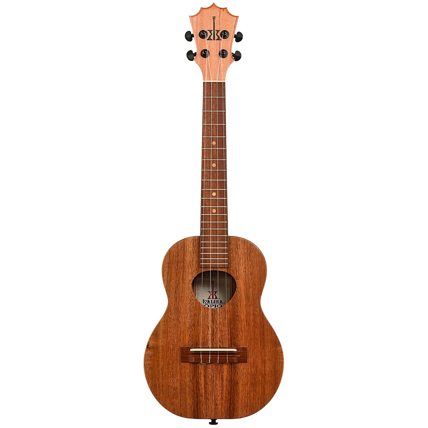 Full front of KoAloha KTO-10 Solid Acacia Opio Tenor Ukulele