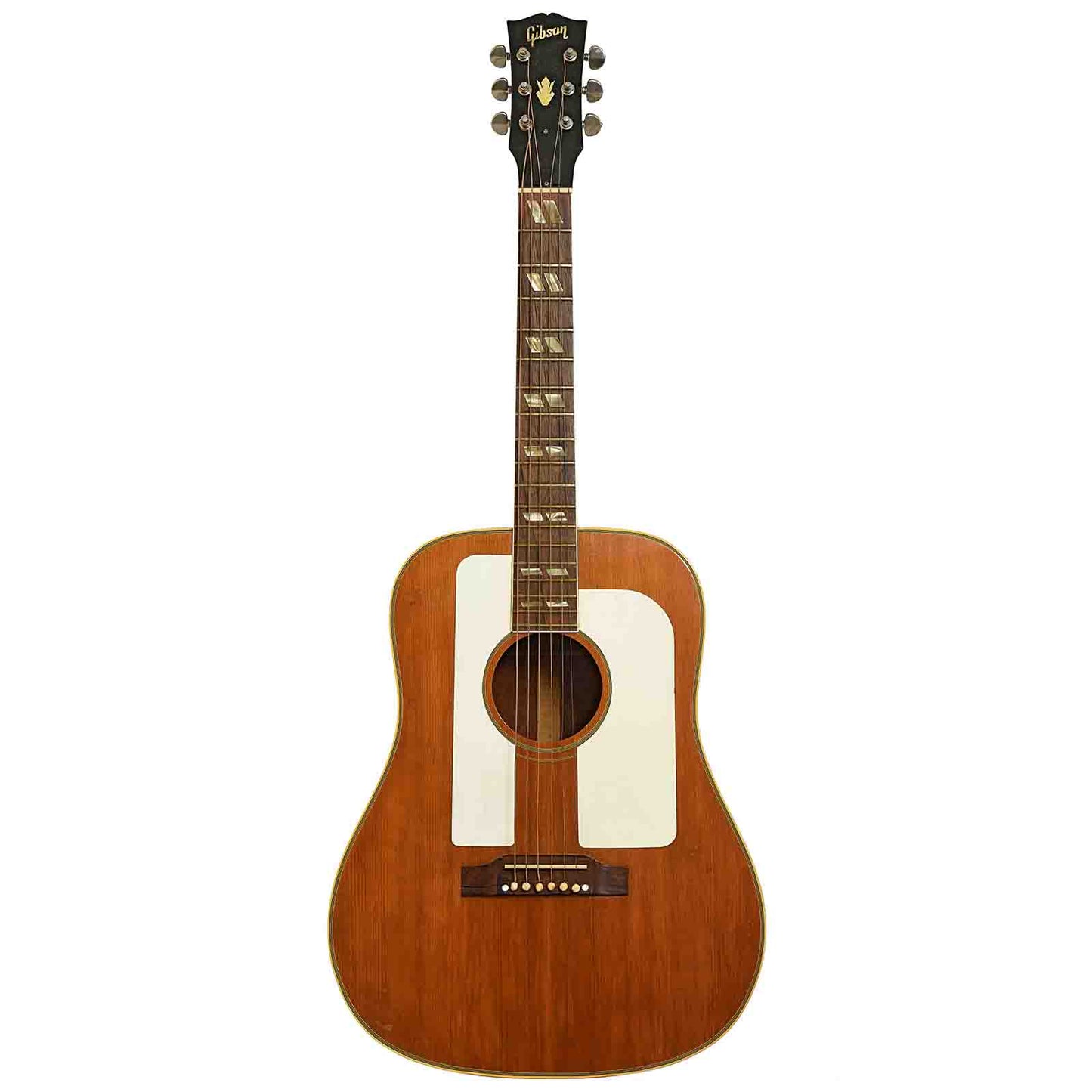 Full front of Gibson FJN Folk Singer Jumbo Acoustic Guitar