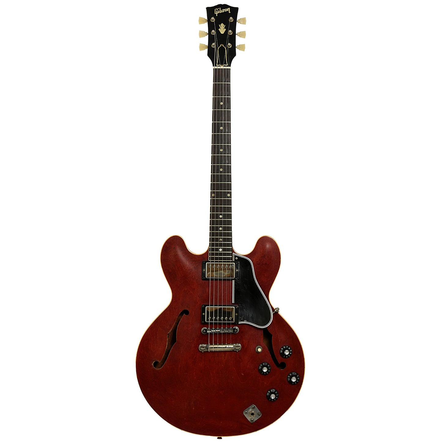 Full front of Gibson ES-335 Hollowbody Electric Guitar