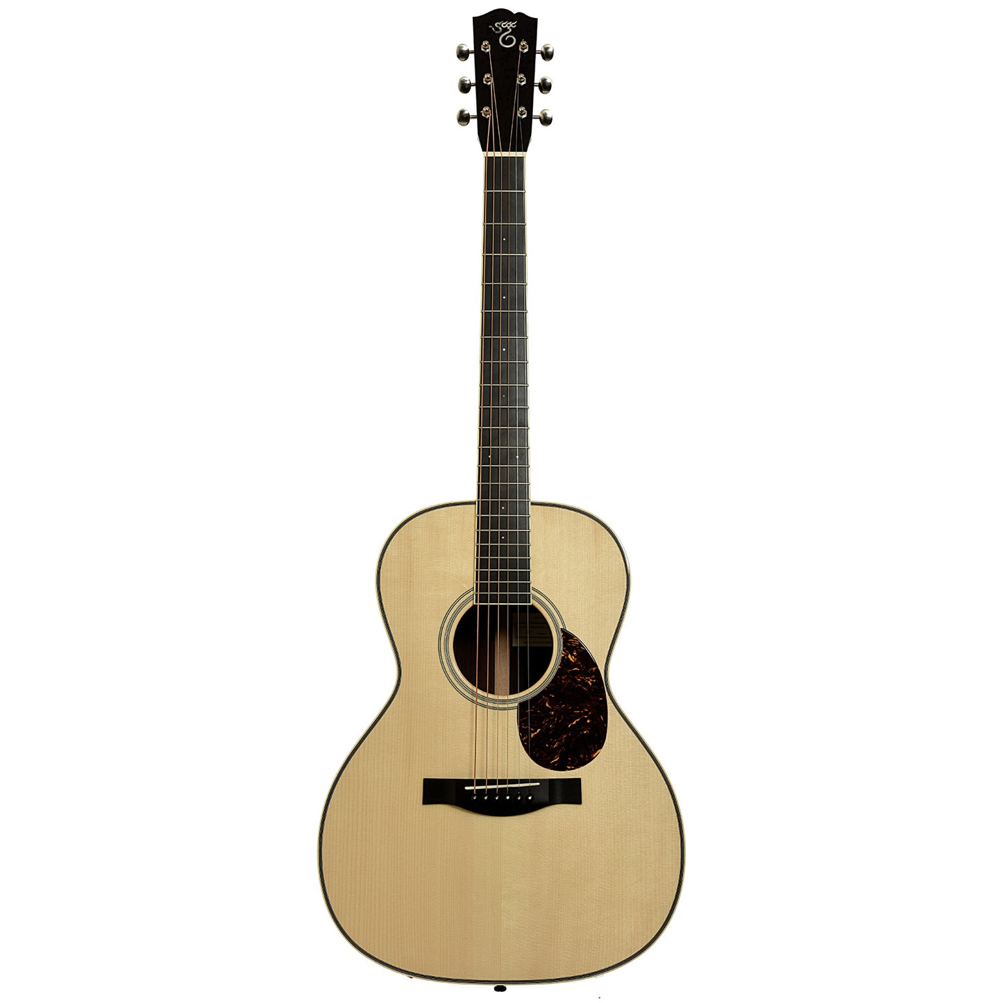 Full front of Santa Cruz Custom H Model Acoustic Guitar