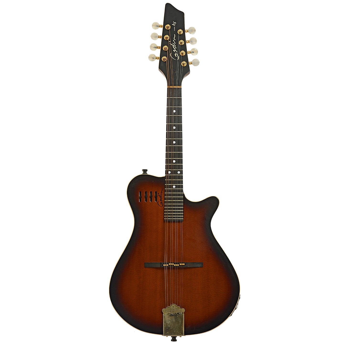 Full front of Godin A-8 Acoustic-Electric Mandolin