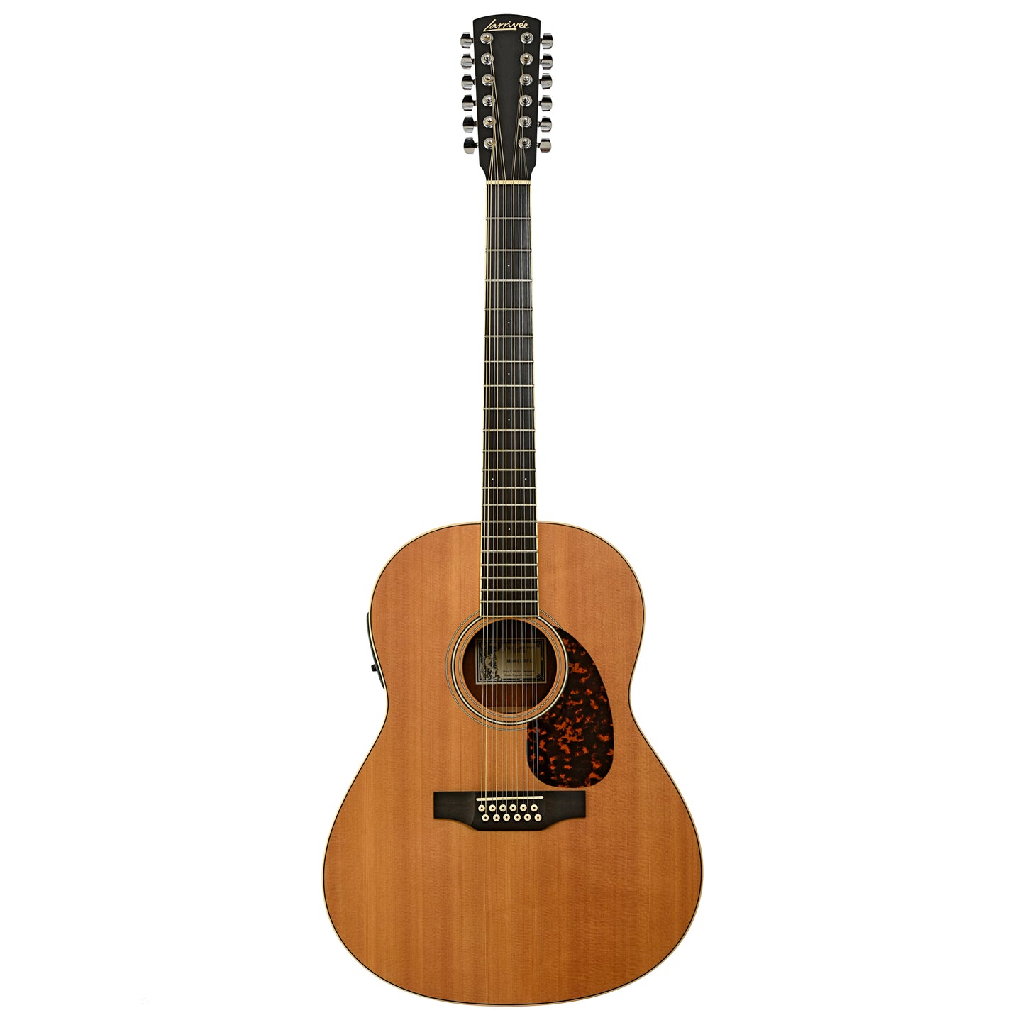 Full front of Larrivee L-03-12 12-String Acoustic Guitar