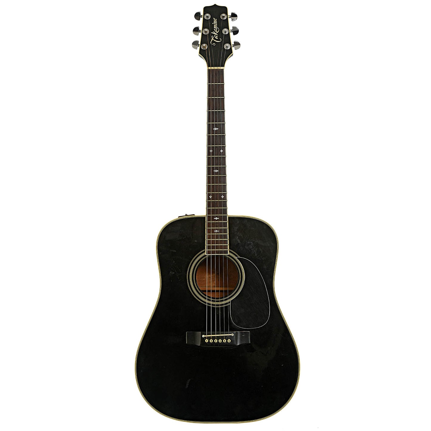 Full front of Takamine EF-341 Acoustic-Electric Guitar