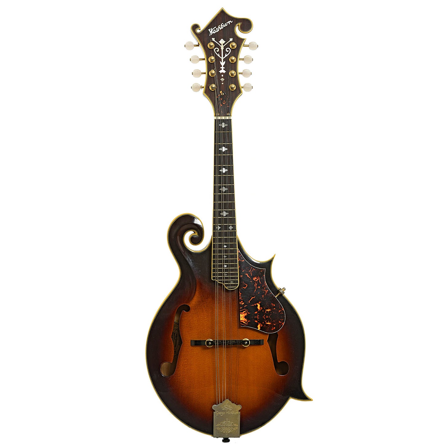 Full front of Washbrurn M-3SW /TS F-Style Mandolin