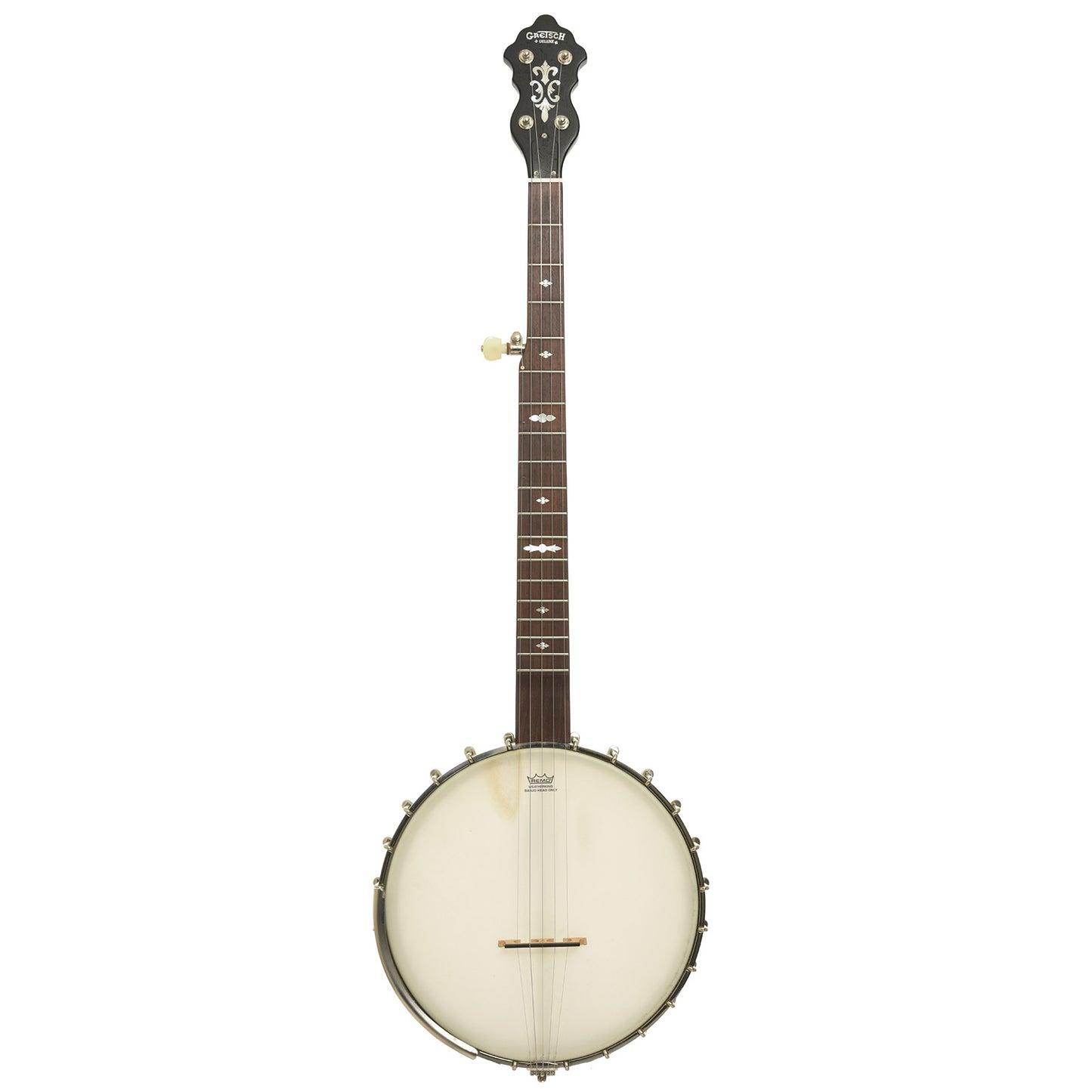 Full front of Gretsch G9451 Dixie Deluxe Openback Banjo