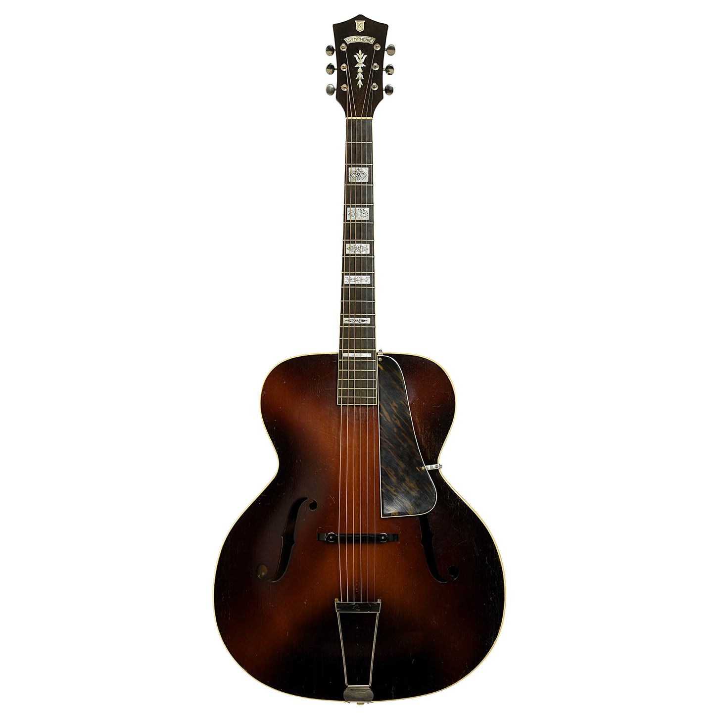 Full front of Kay Symphonie Archtop Guitar