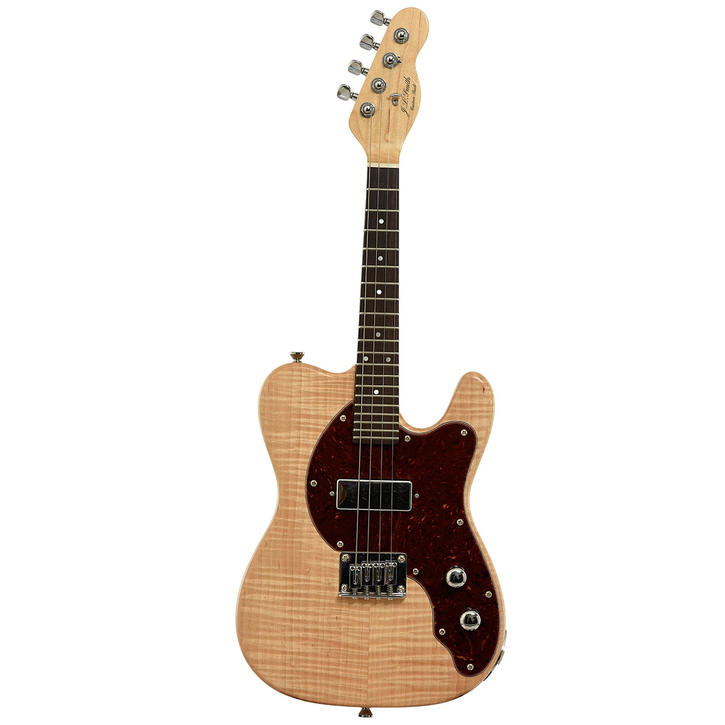 Full front of J.L. Smith Electric Mandolin