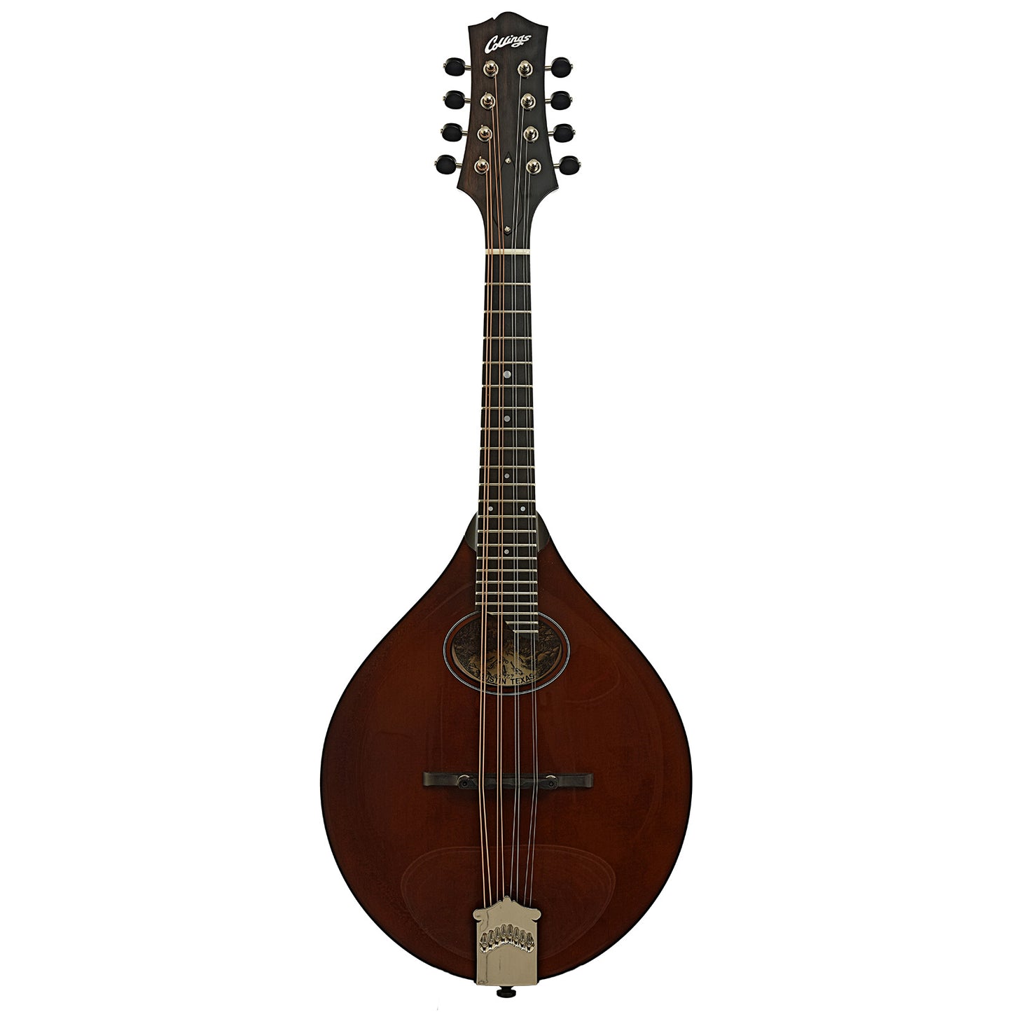 Full front of Collings MT O Oval Hole A-Style Mandolin