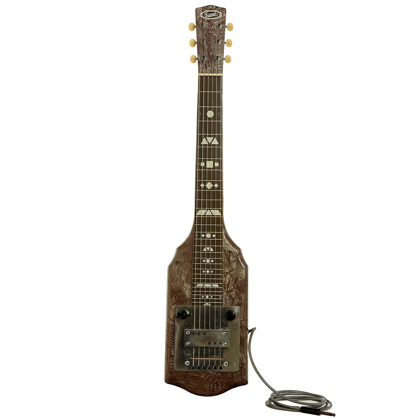 Full front of Supro Supreme Lap Steel