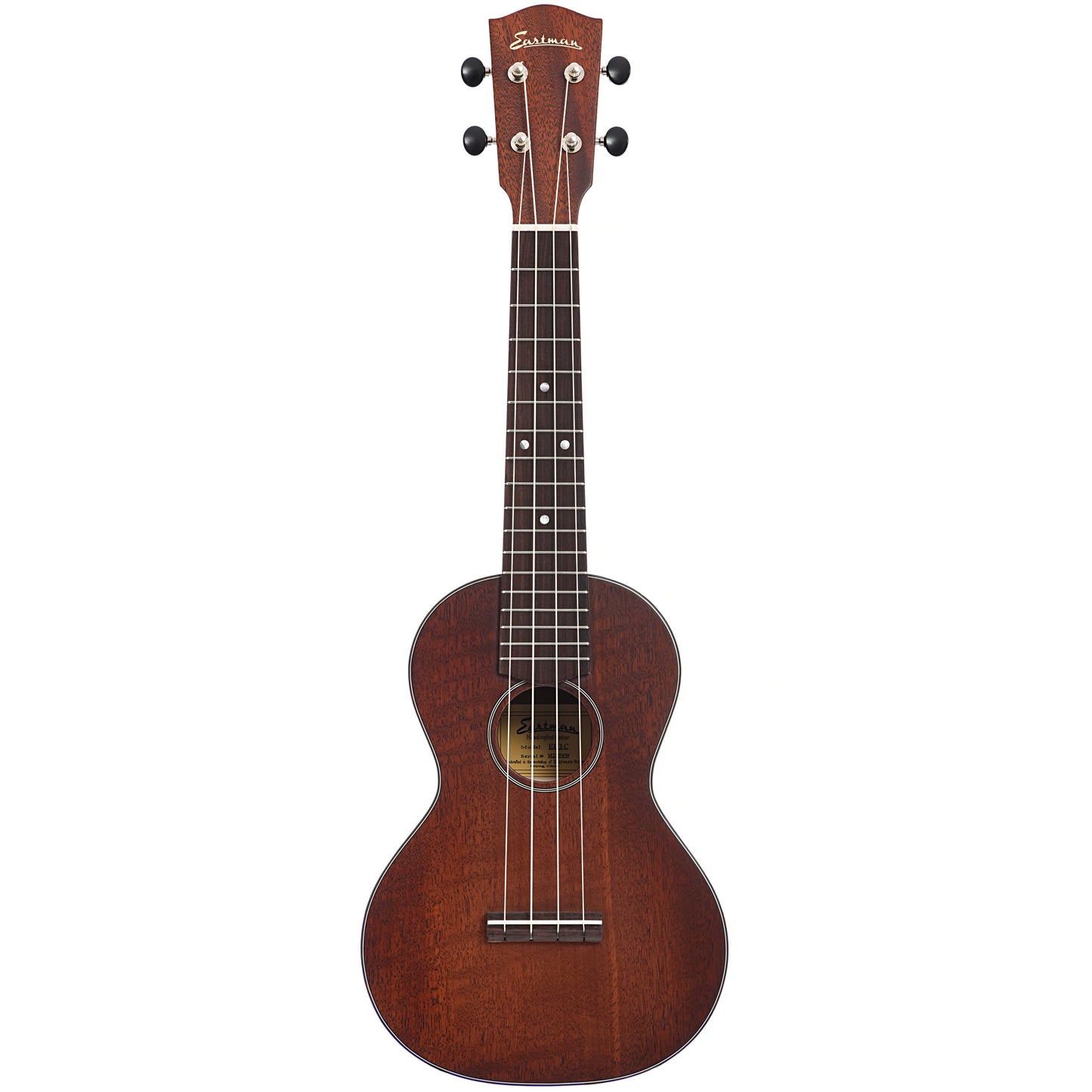 Full front of Eastman EU1-C Concert Ukulele