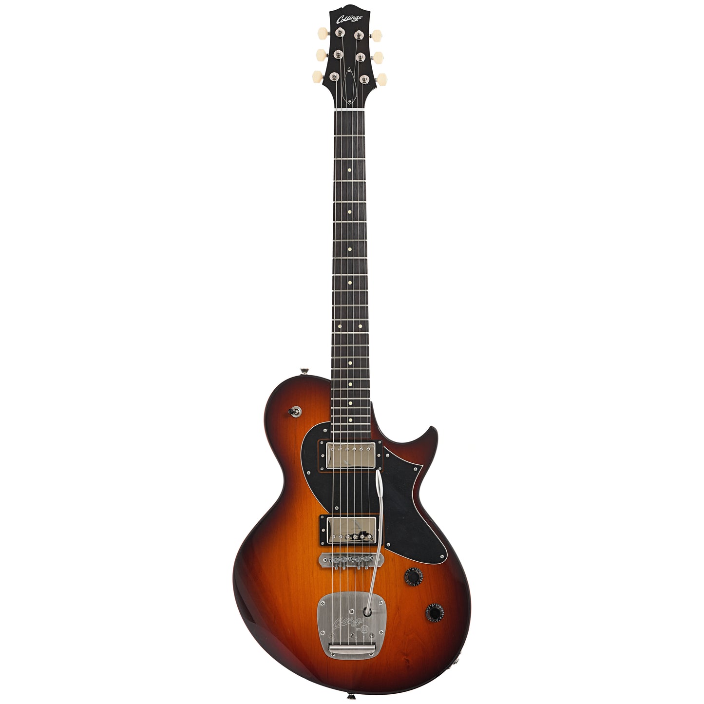 Full front of Collings Custom 360 LT M Electric Guitar Sunburst