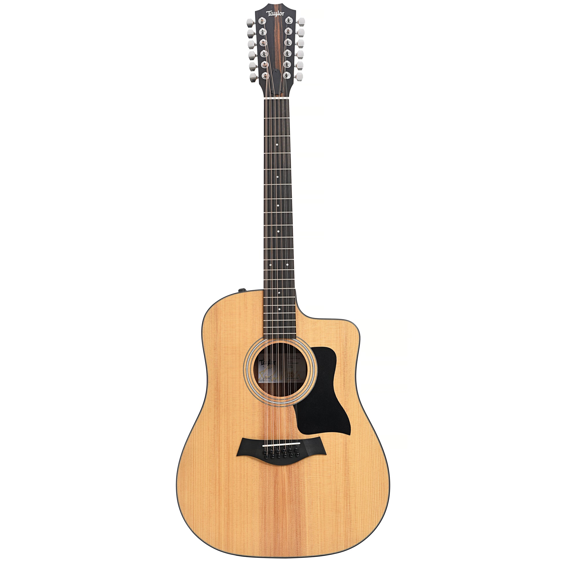 Full front of Taylor 150ce 12-String Acoustic Guitar 