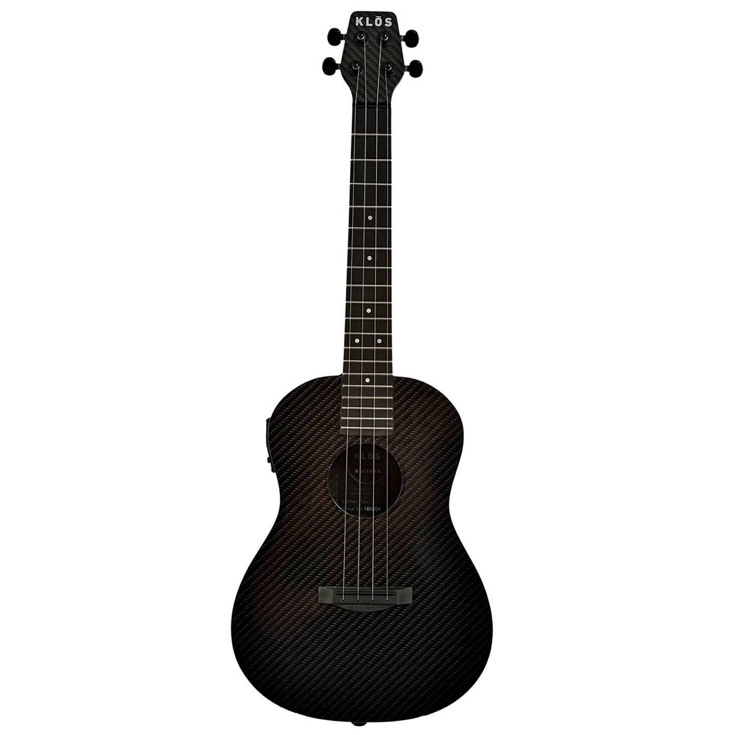 Full front of Klos Full Carbon Tenor Ukulele