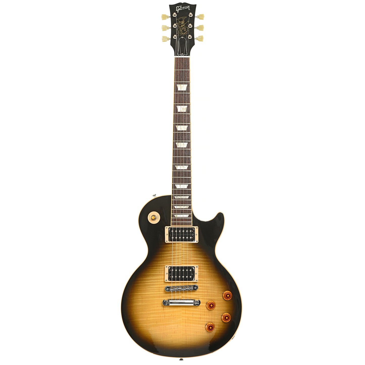 Full front of Gibson Slash Les Paul Standard Electric Guitar