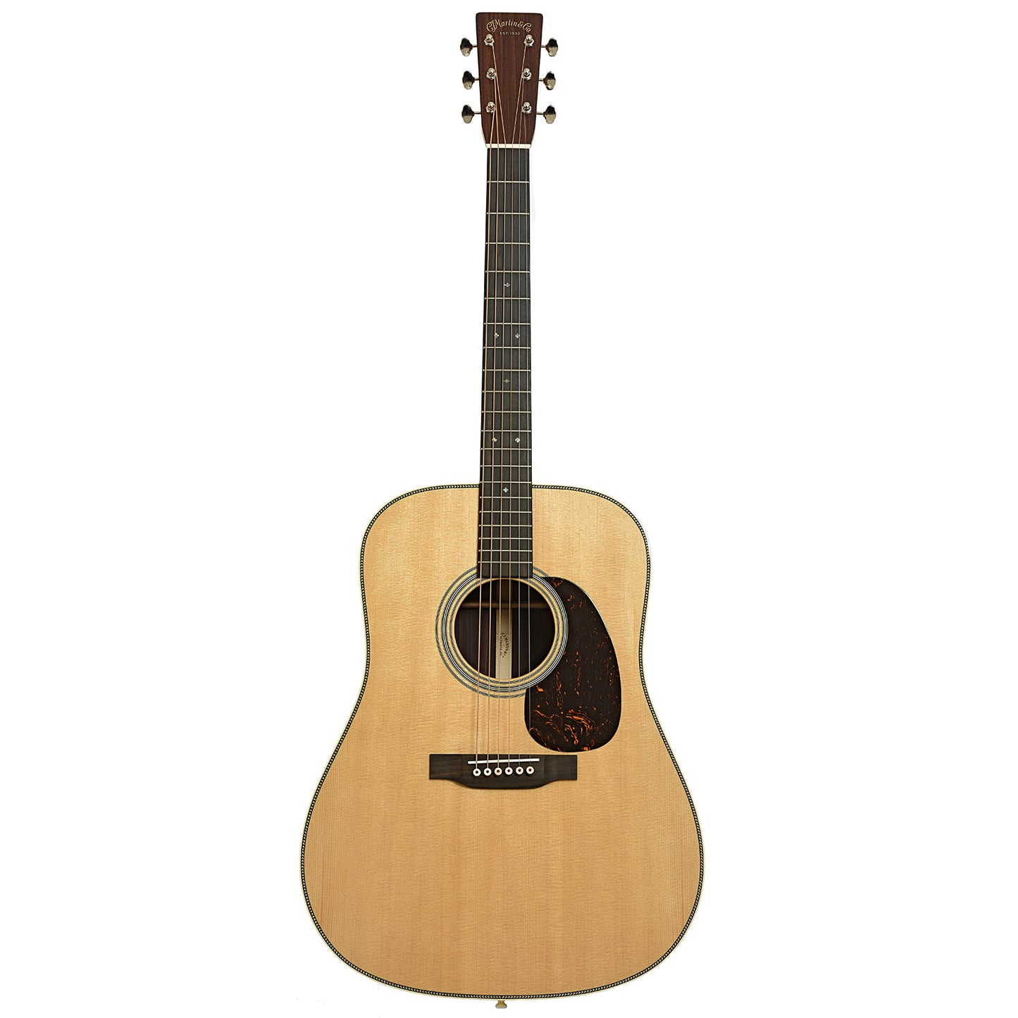 Full front of Martin Super HD-28 Guitar
