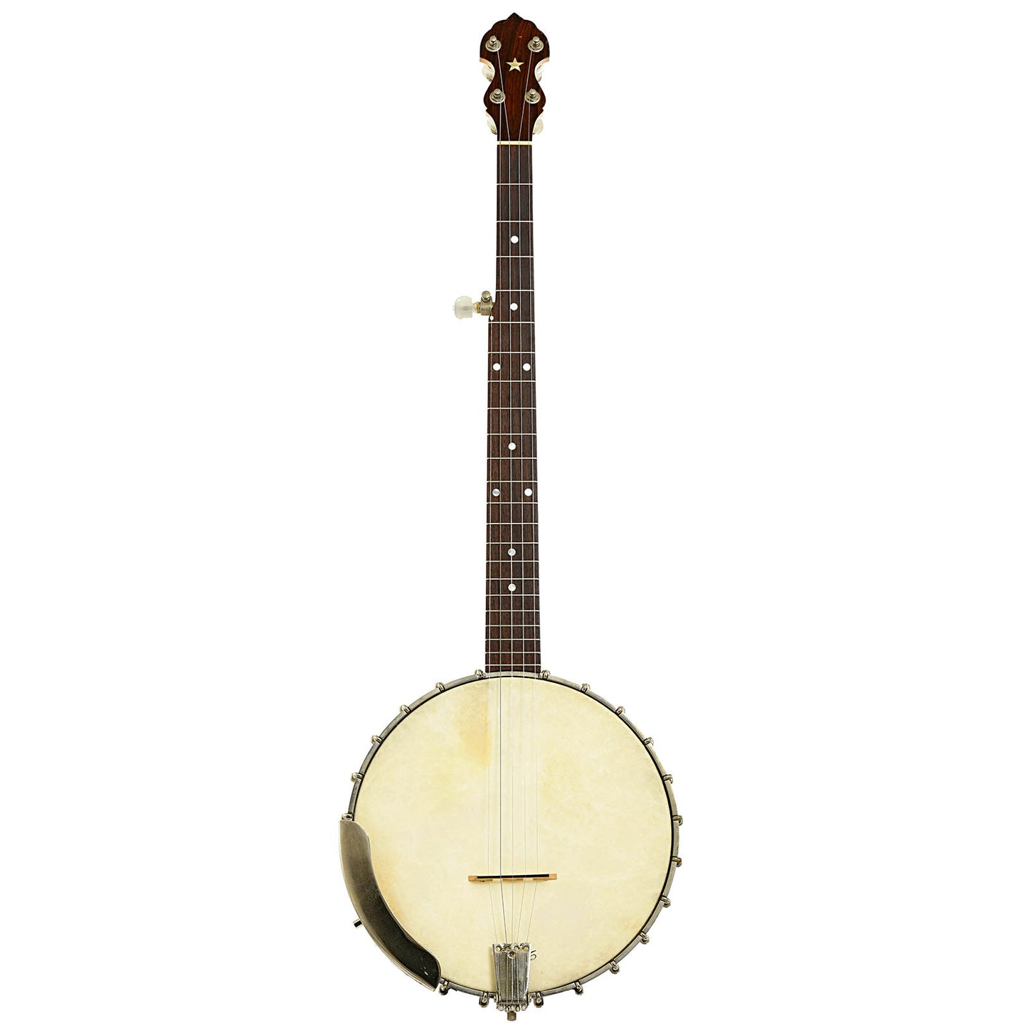 Full front of Bart Reiter Special Open Back Banjo