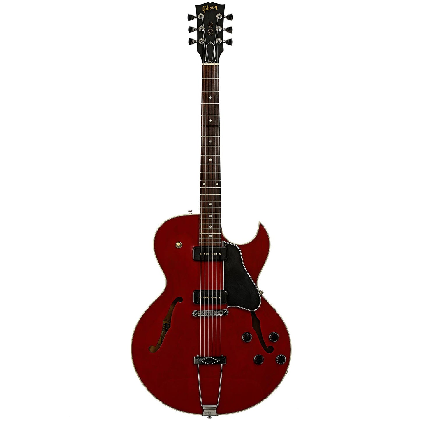 Full front of Gibson ES-135 Semi-Hollow Body Electric Guitar