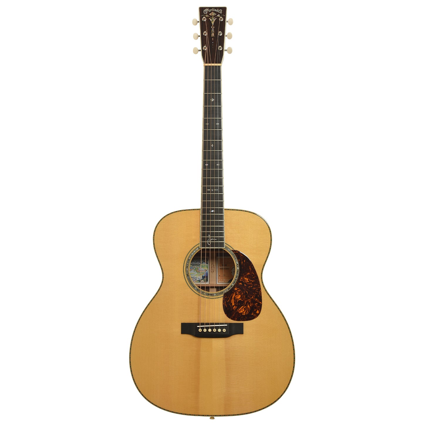 Full front of Martin M-30 Jorma Kaukonen Acoustic Guitar