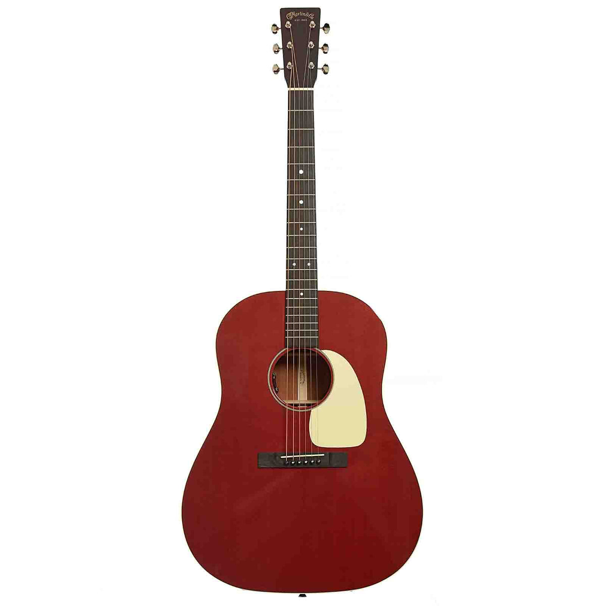 Full Front of Martin DSS-16E Acoustic Guitar & Gigbag, Cherry Cola