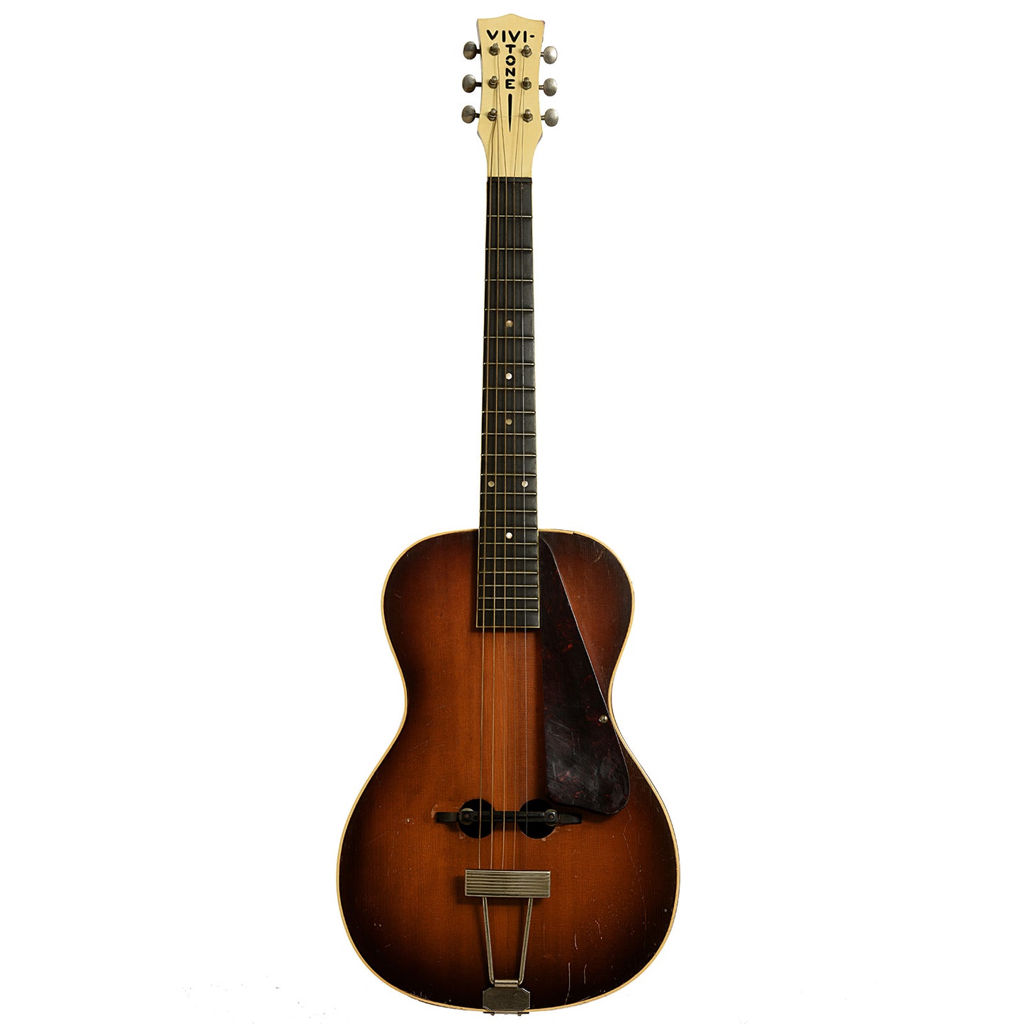 Full front of Vivi-Tone Archtop Acoustic Guitar