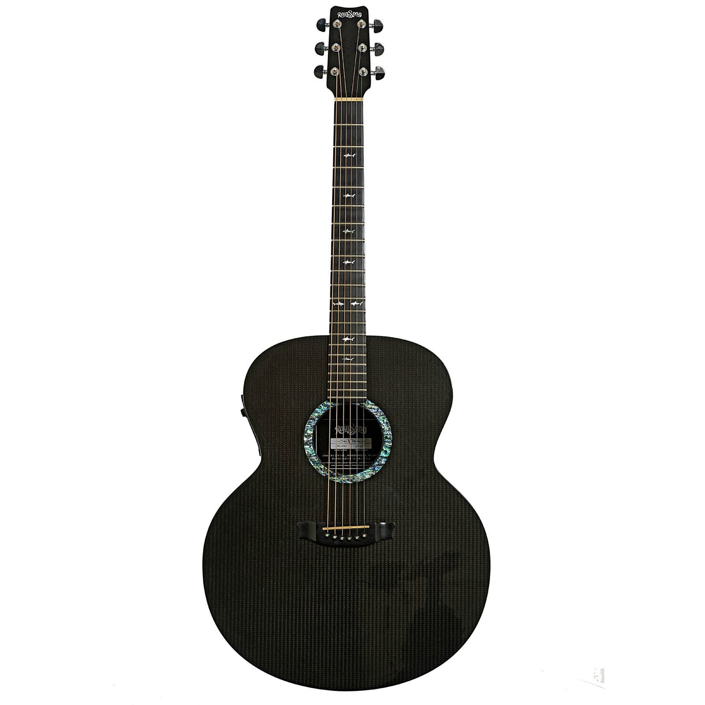 Full front of Rainsong JM1000 Jumbo Guitar