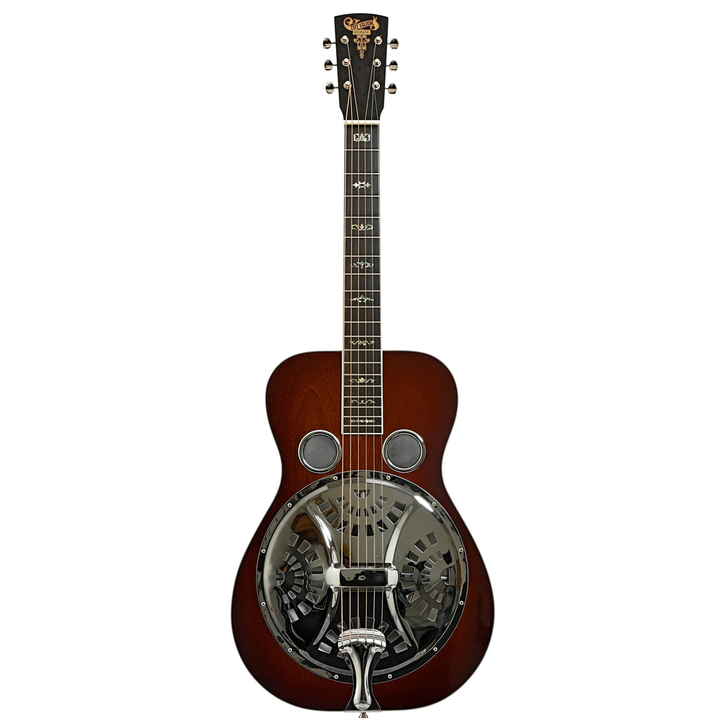 Full front of Tut Taylor Tennessean Squareneck Resonator Guitar