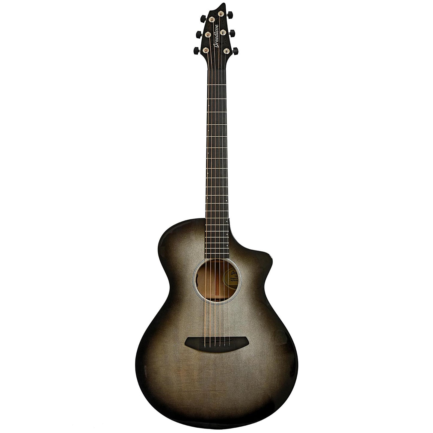 Full front of Breedlove Oregon Concert Galaxy CE Myrtlewood-Myrtlewood LTD Acoustic-Electric Guitar (Recent)