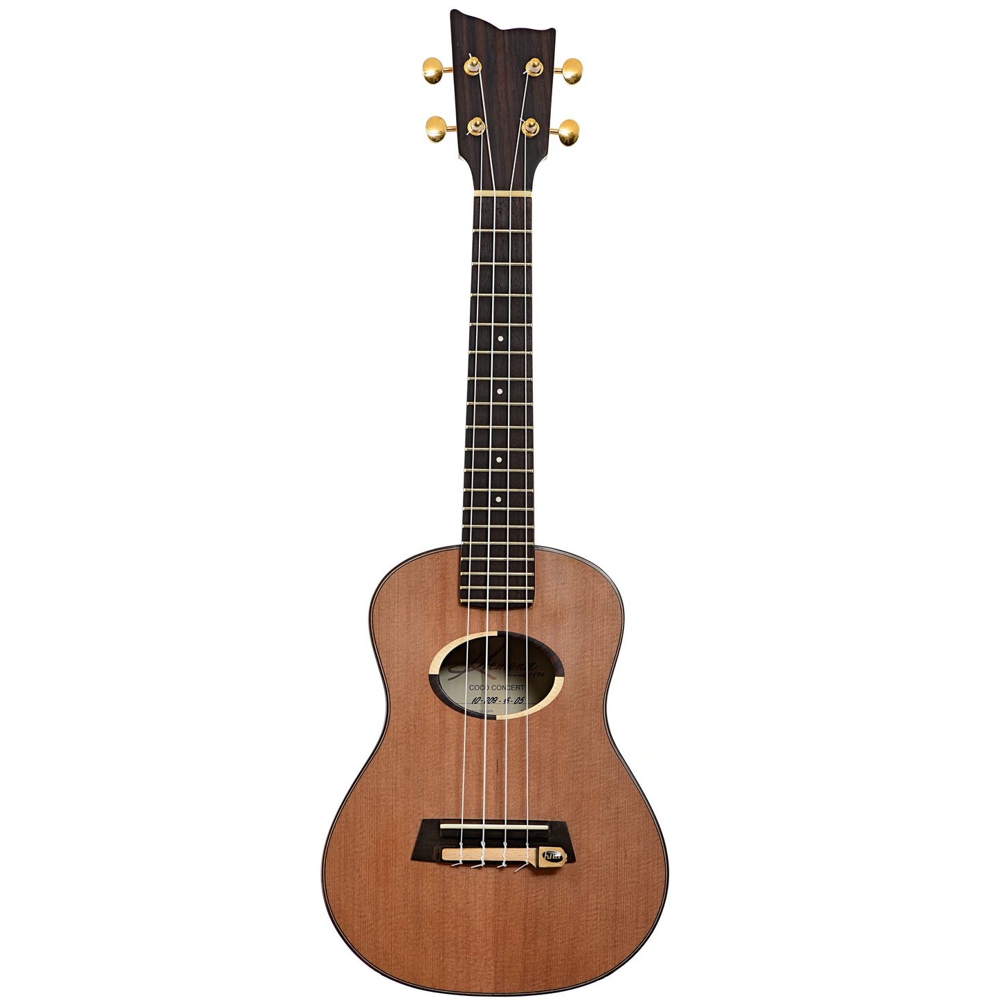 Full front of Kremona Coco Concert Ukulele