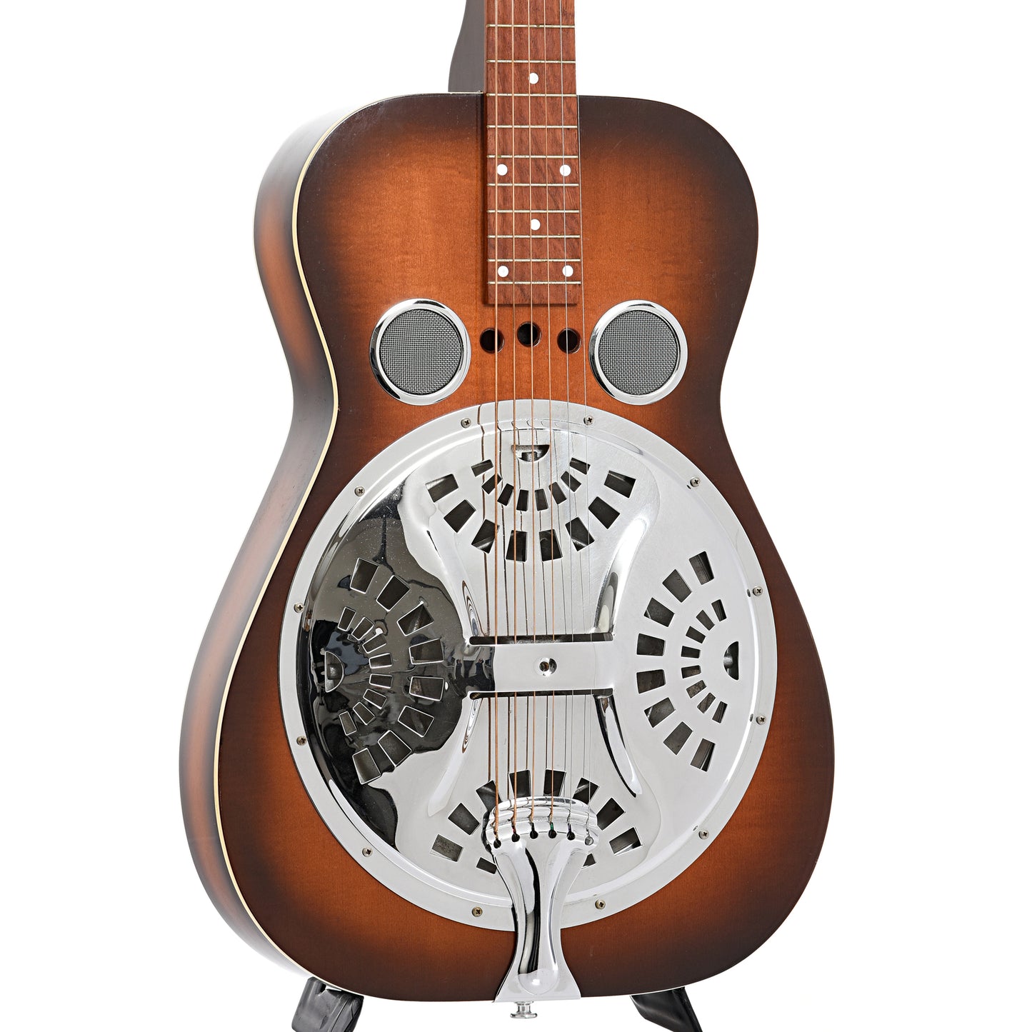 Front and side of Dobro 60DS Squareneck Resonator Guitar (1987)