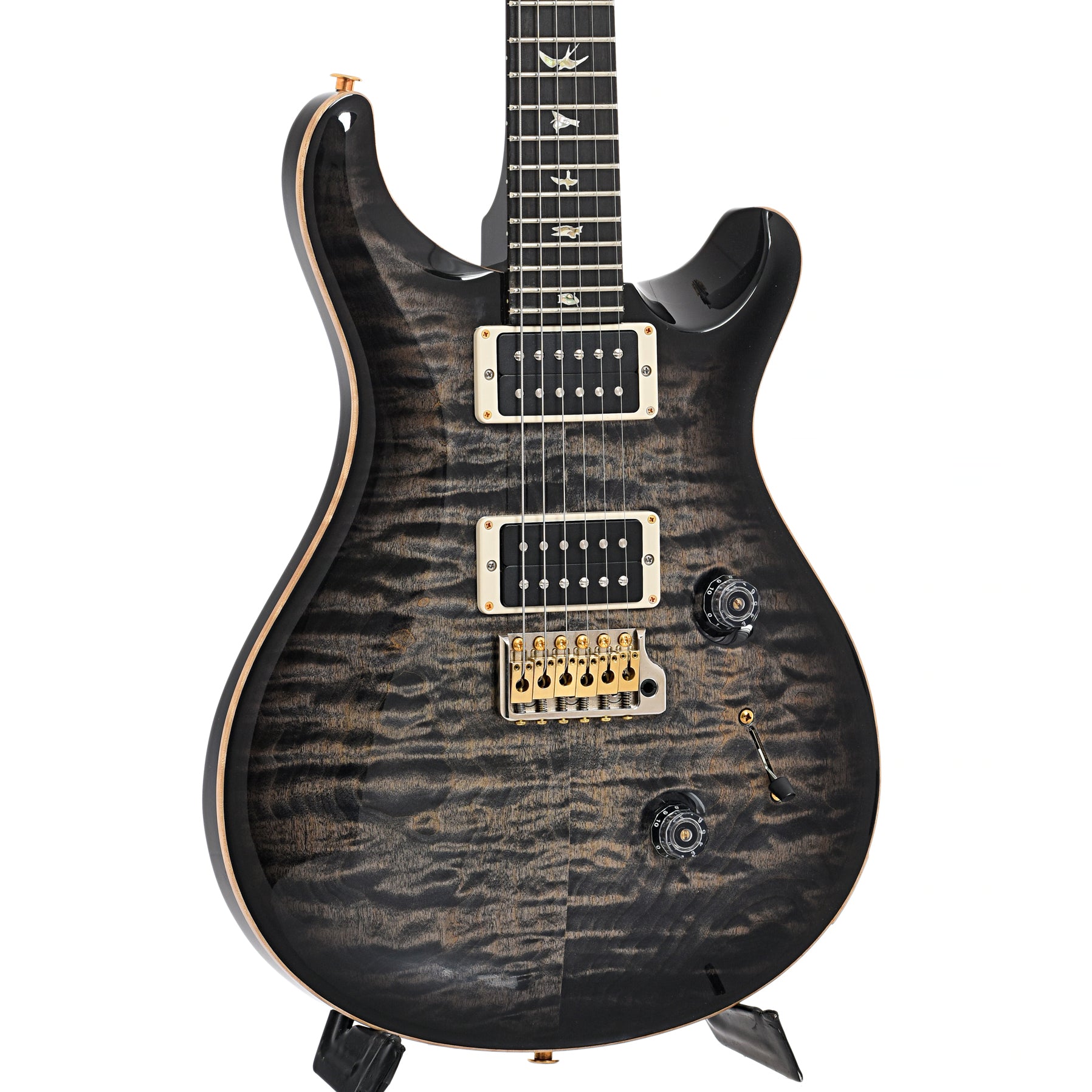 Front and side of PRS Wood Library Custom 24