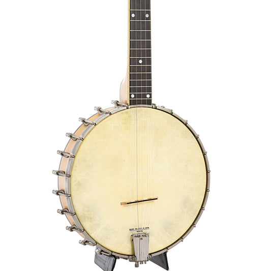 Front and side of Bart Reiter Professional Open Back Banjo (1996)
