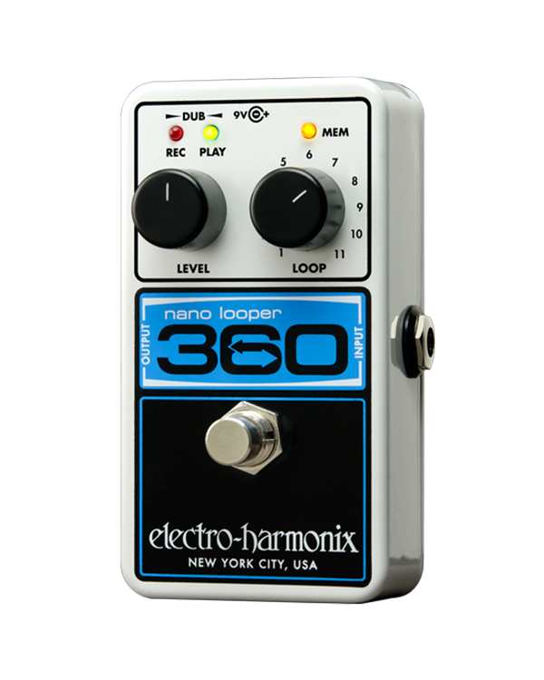 nano pedal Electro Harmonix Nano Looper 360 Effect Pedal