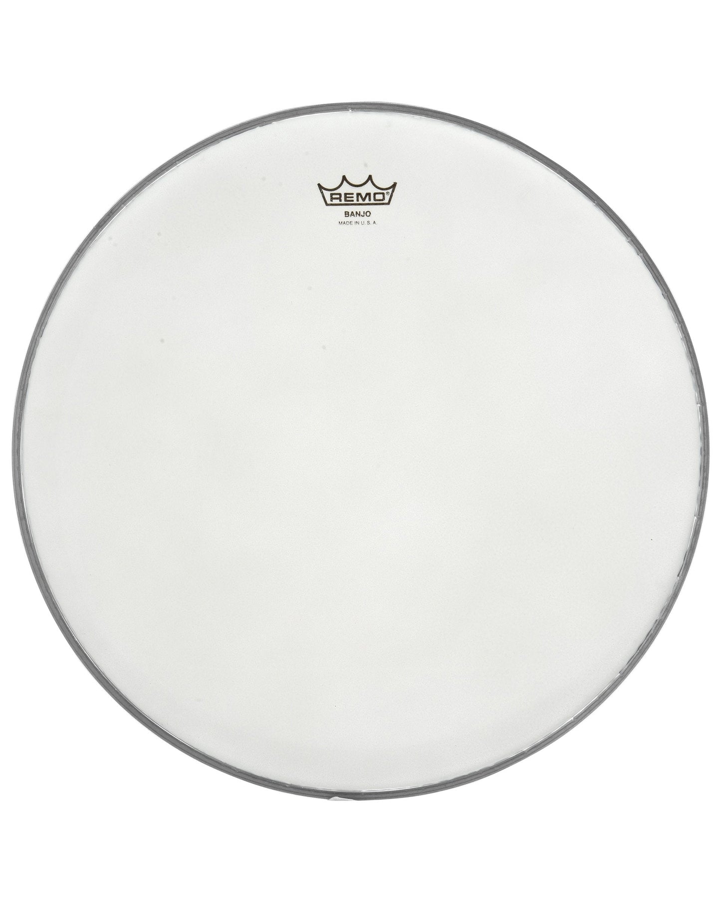 Image 1 of Remo Frosted Bottom Banjo Head, 11 3/4 Inch Diameter, Medium Crown (7/16 Inch) - SKU# B1112-M-FRB : Product Type Accessories & Parts : Elderly Instruments