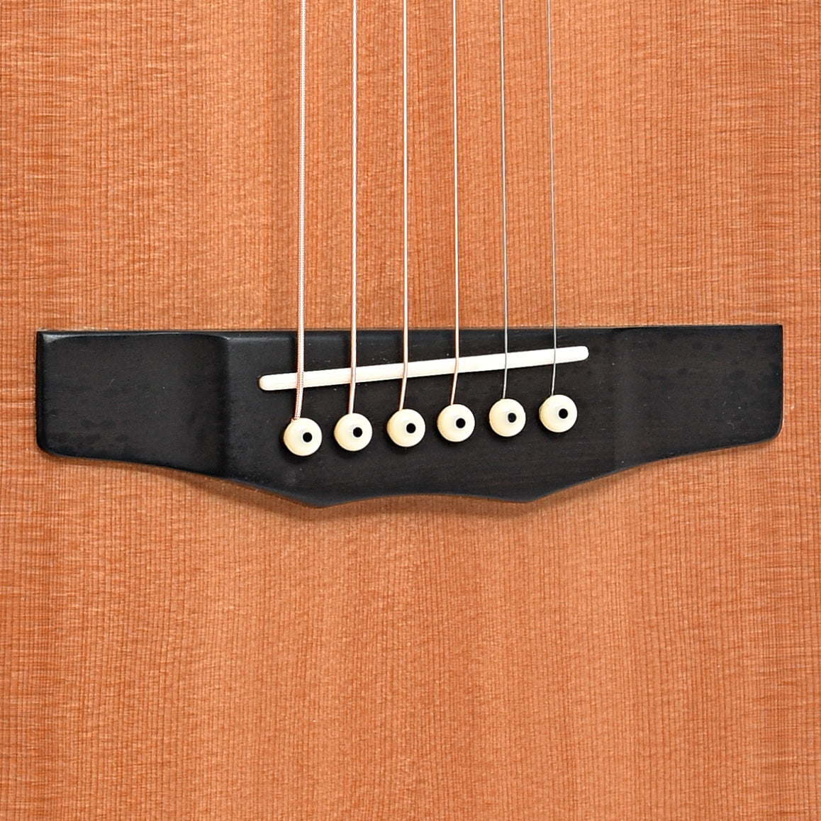 Bridge of Morris S-101 III Grand Auditorium Acoustic Guitar (2011)