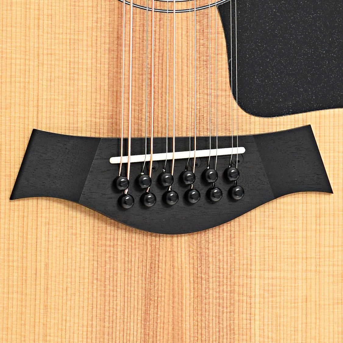 Bridge of Taylor 150ce 12-String Acoustic Guitar 
