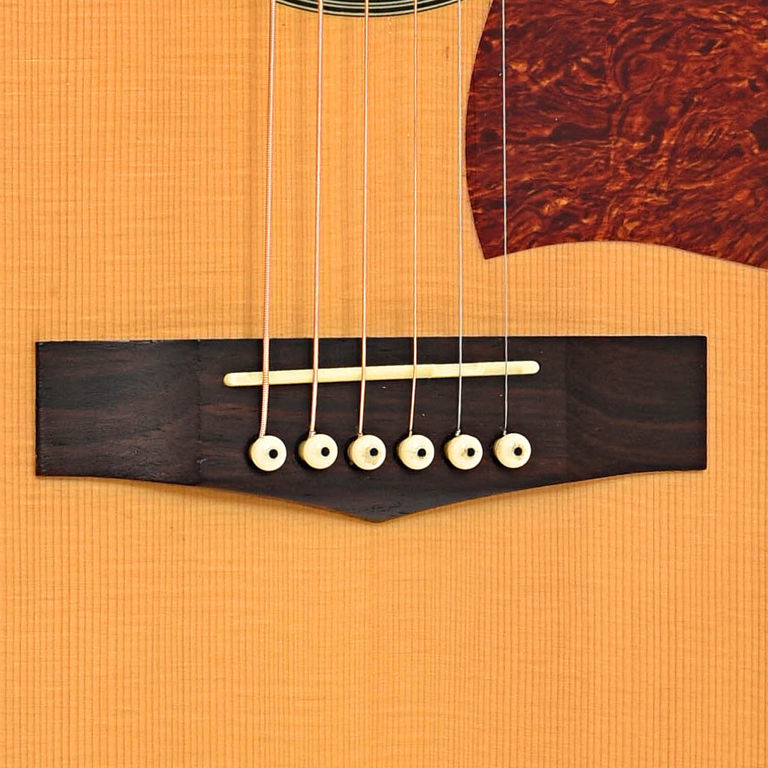 Bridge of Ibanez Artwood AW10-CE Acoustic-Electric Guitar (2000)