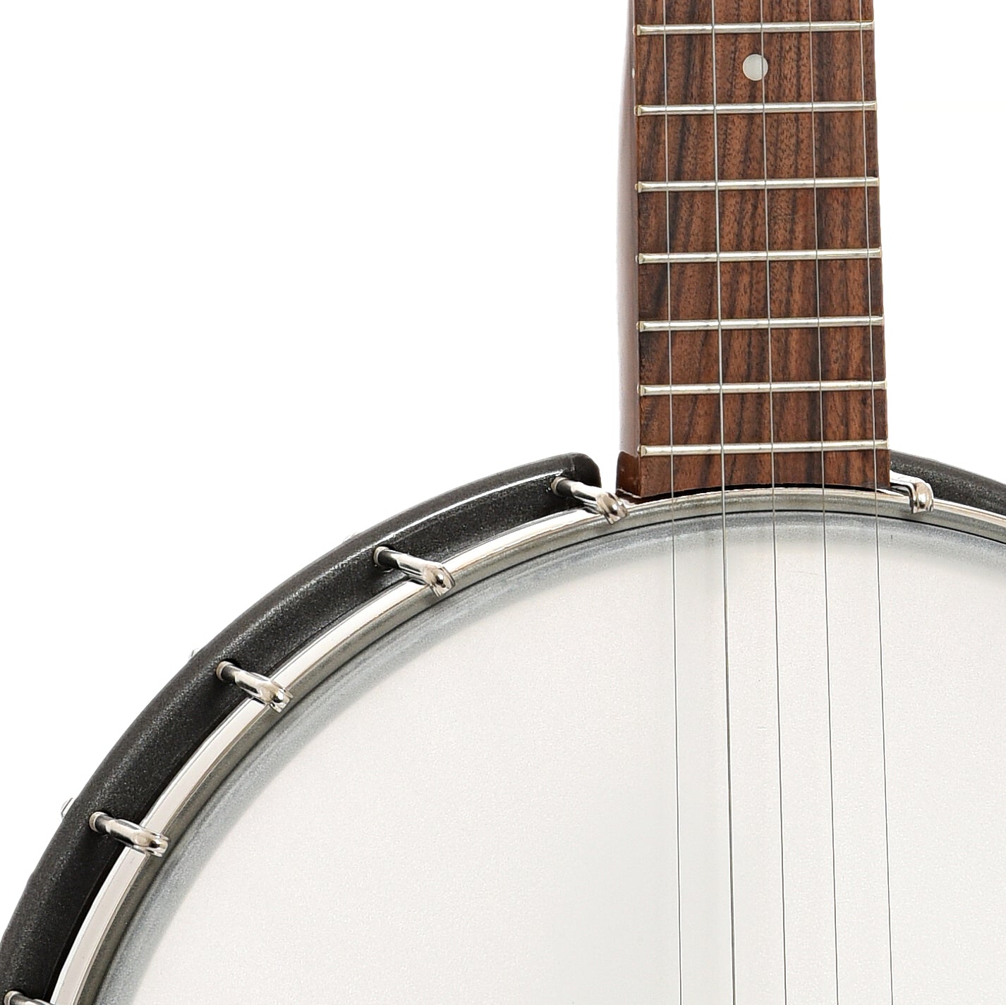 Front body and neck join of Rover RB-20 Open Back Banjo