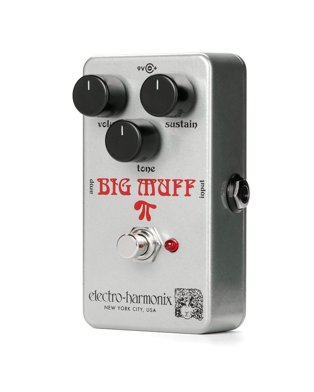 guitar pedal big muff Electro Harmonix Ram's Head Big Muff PI Distortion/Sustainer Effect Pe – Elderly Instruments