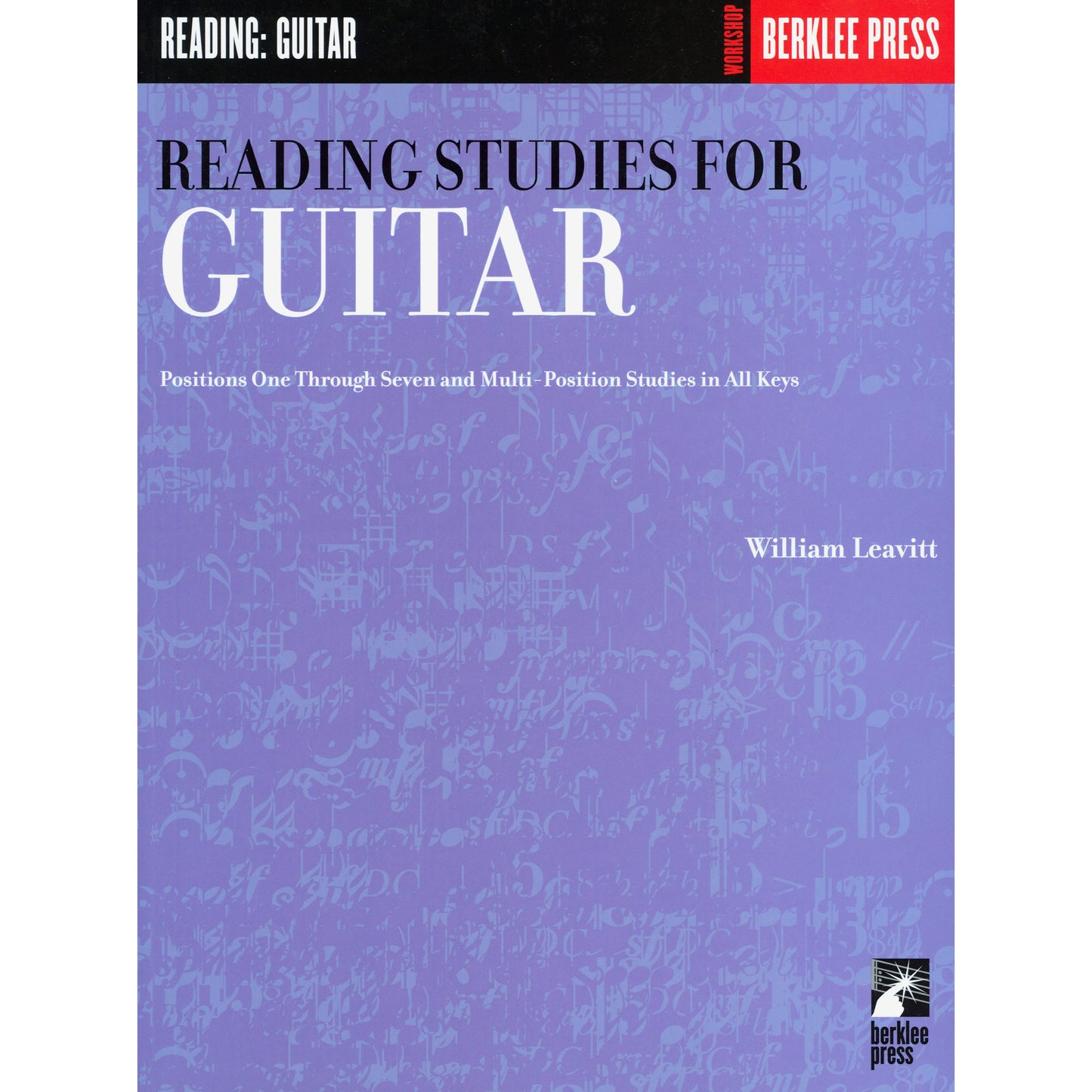 Cover of Reading Studies for Guitar by William Leavitt SKU: 49-449490