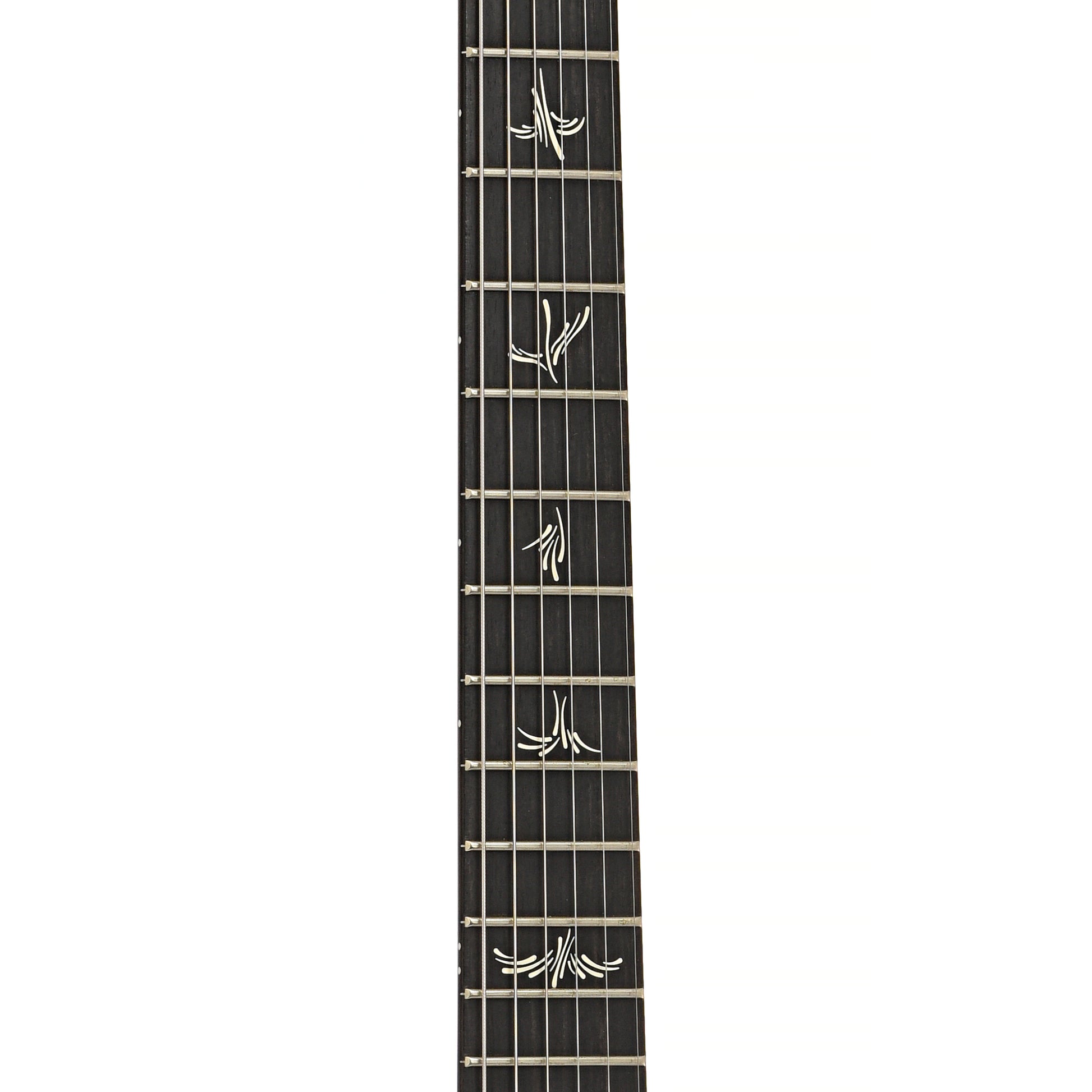 Fretboard of PRS Modern Eagle V guitar