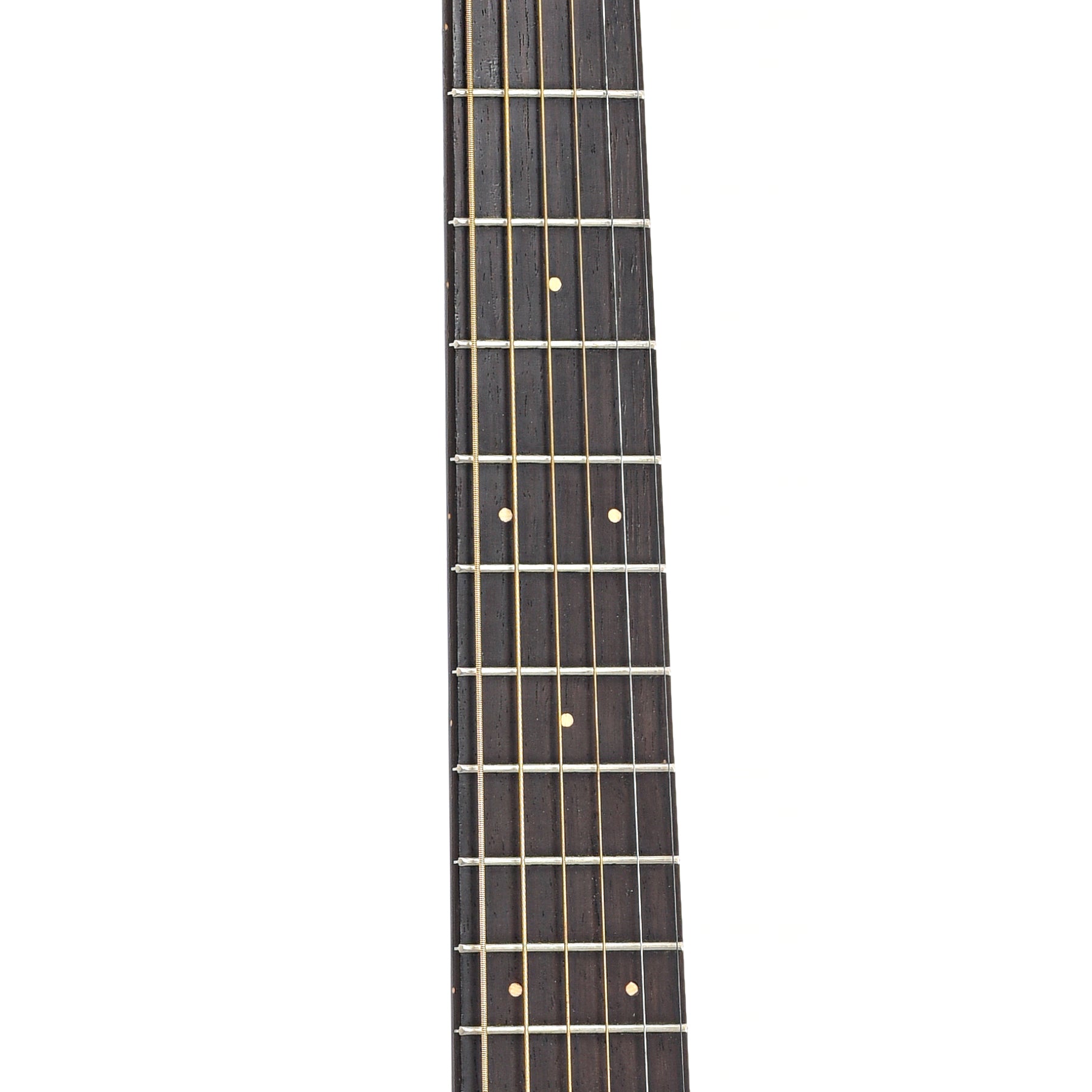 Fretboard of Martin 0-17 Acoustic Guitar (1937)