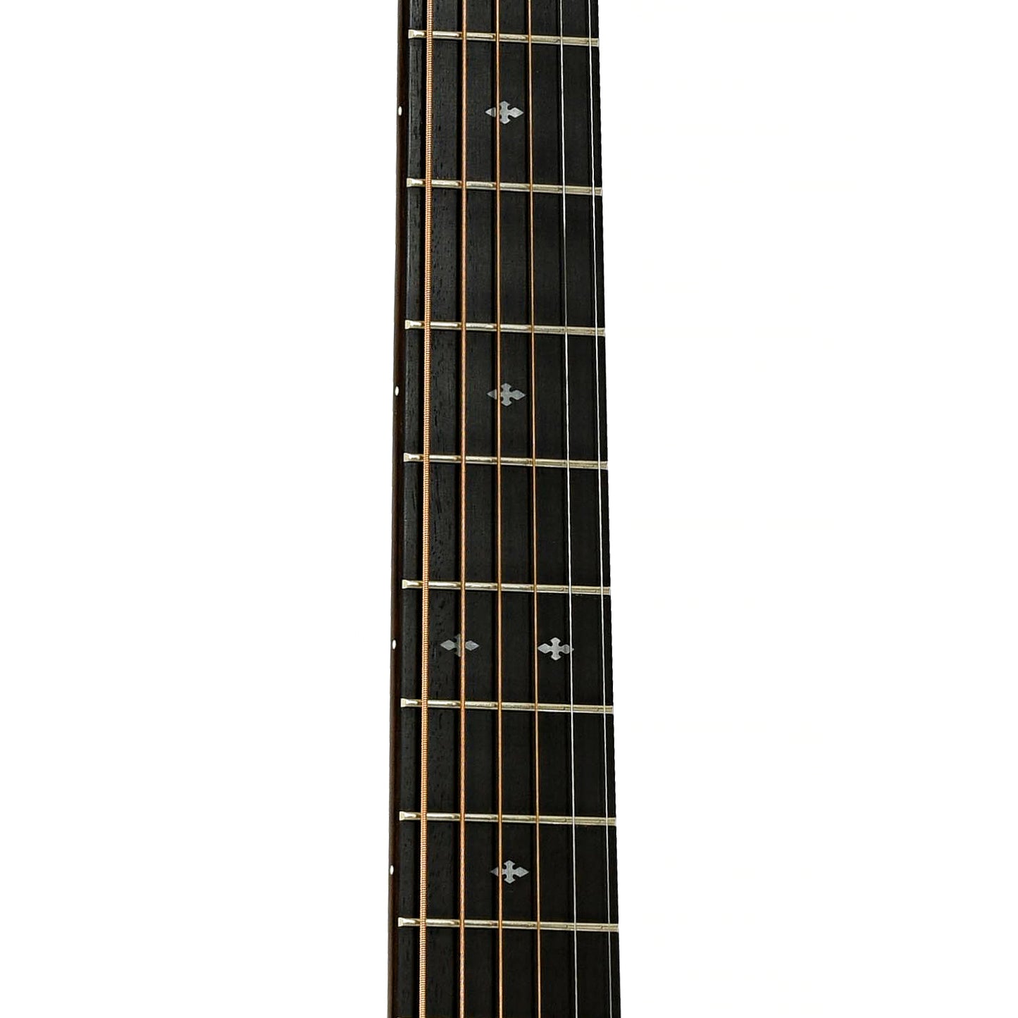 Fretboard of Yamaha AC5M ARE Concert Cutaway Acoustic-Electric Guitar