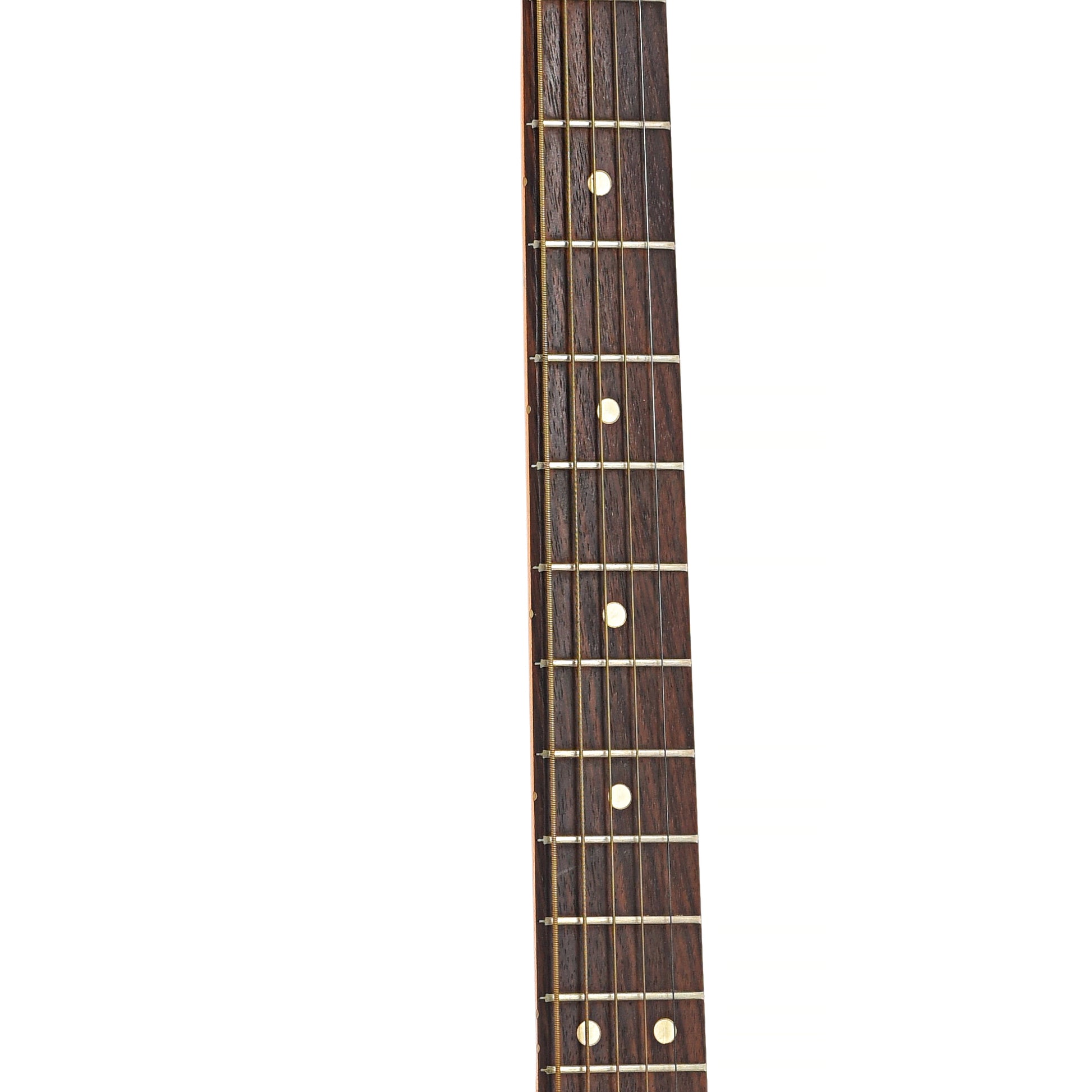 Fretboard of Fender Newporter Acoustic Guitar 