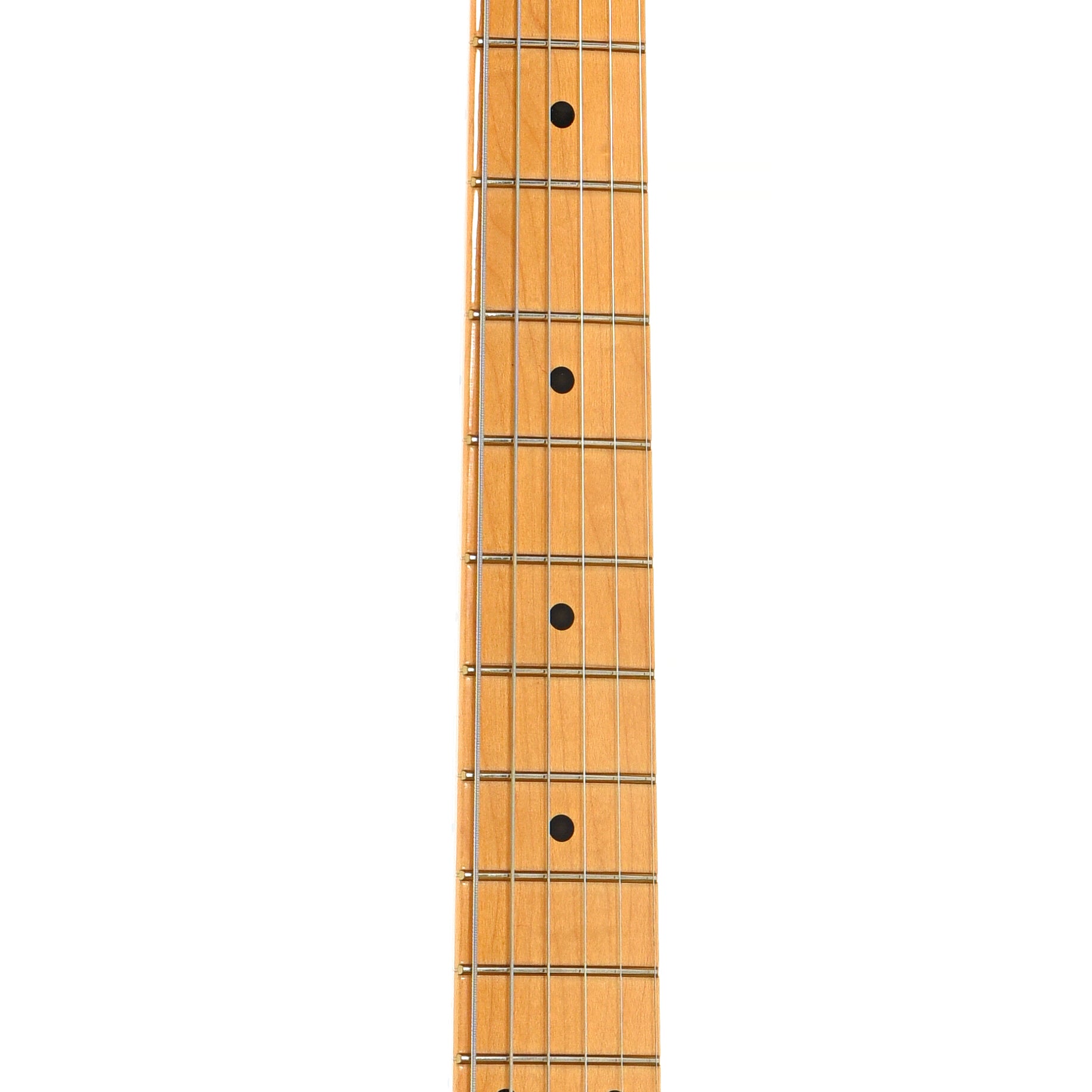 Fretboard of Fender 70th Anniversary American Vintage II 1954 Stratocaster, 2-Color Sunburst