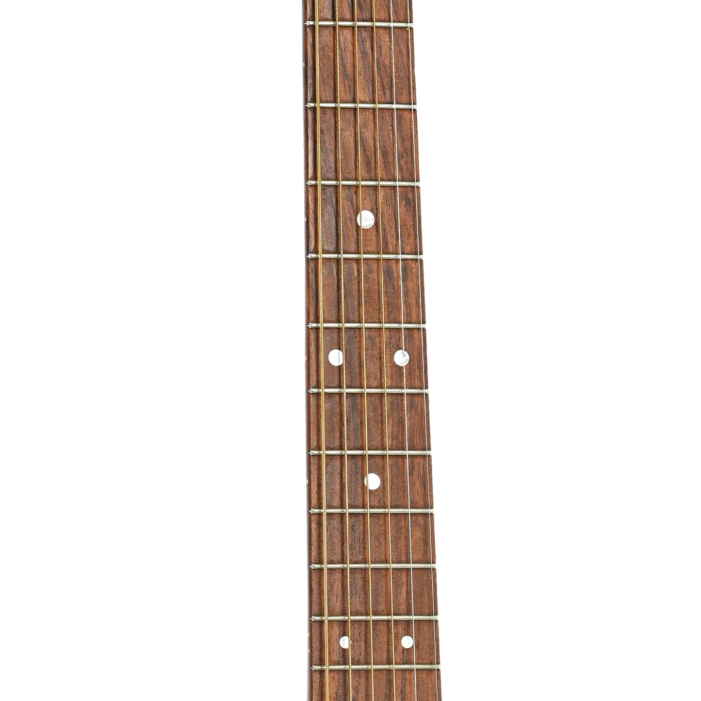Fretboard of Martin D-15 Mahogany Top Dreadnought Acoustic Guitar (1998)