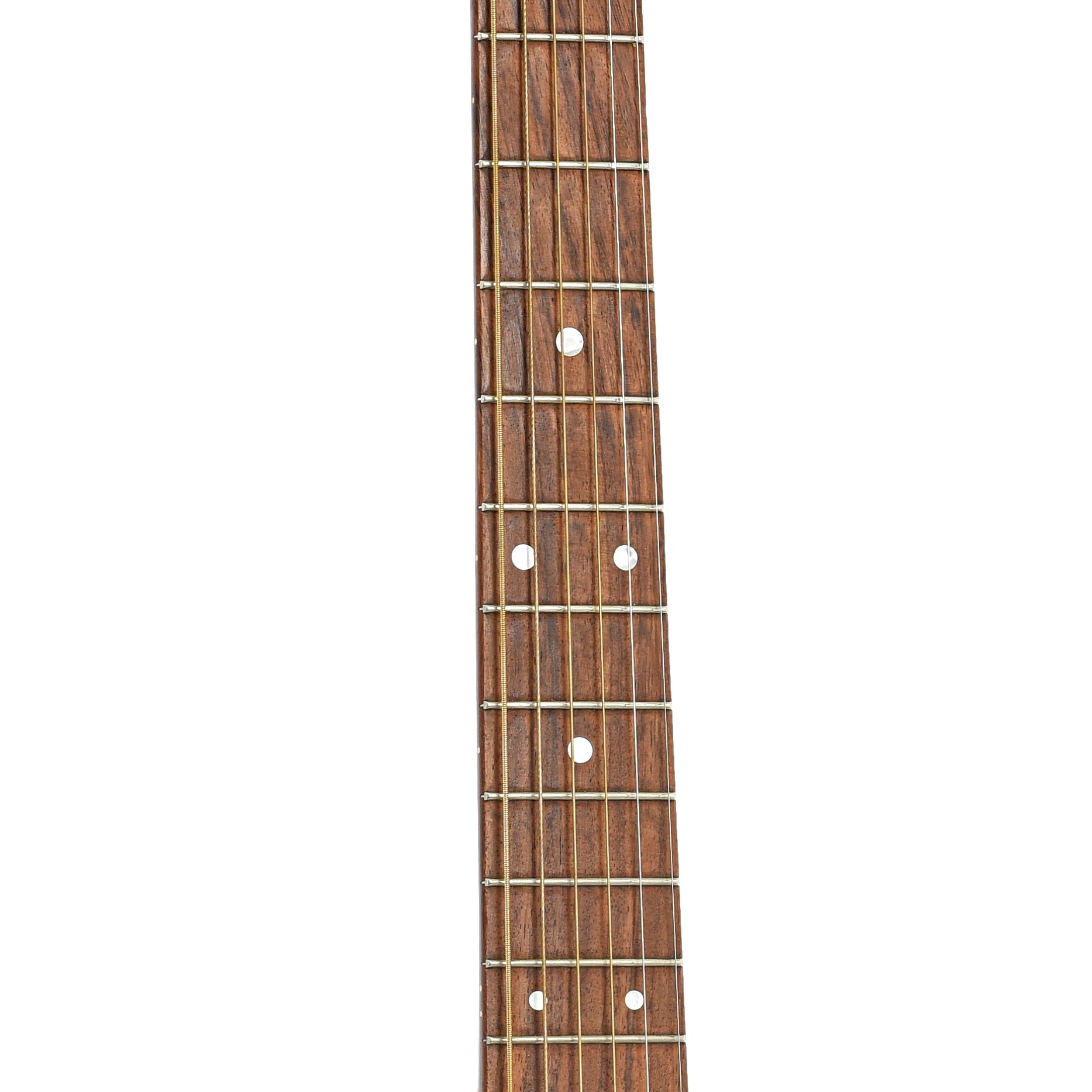 Fretboard of Martin D-15 Mahogany Top Dreadnought Acoustic Guitar (1998)