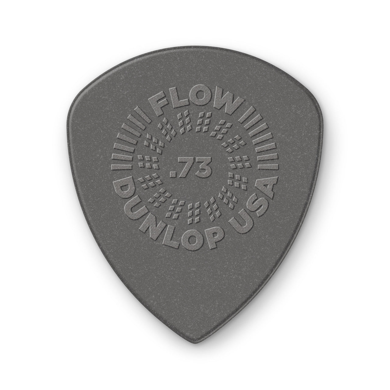 Dunlop Flow Nylon Pick .73mm, 12-Pack, Back